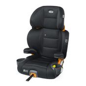 Cadeirinha de Bebê Chicco KidFit ClearTex Plus 2-em-1, Booster com e Sem Encosto, para Crianças de 4 anos e 18-45 kg. Cor: Obsidian/Preto.