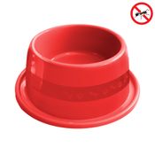 WE DROP - Comedouro Para Gatos e Cachorros 1000ml Anti Formiga Grande - Vermelho