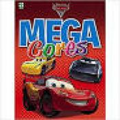Livro Disney Carros 3 Mega Cores