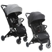 Carrinho de Bebê Passeio Vira Berço NIVI Maxi Baby - Preto