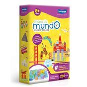 Quebra-Cabeça - Mapa do Mundo - 200 peças - Toyster