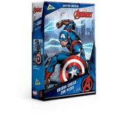 Quebra-Cabeça - 200 Peças - Disney - Marvel - Os vingadores - Capitão América - Toyster