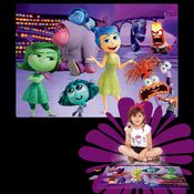 QUEBRA CABEÇA GRANDÃO DIVERTIDAMENTE 2 DISNEY 120 PEÇAS 6+