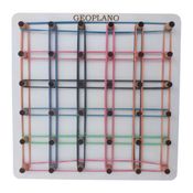 GEOPLANO MATEMATICA PEDAGÓGICO BRINQUEDO EDUCATIVO ELÁSTICO