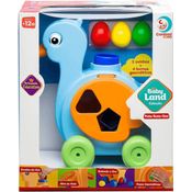 Brinquedo Pata Bota Ovo Baby Land Azul 3012 - Cardoso