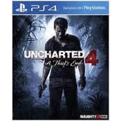 Uncharted 4 A Thiefs End - Jogo PS4 Usado