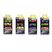 Refil Nerf Nitro com 03 Carrinhos de Espuma -  Cores Sortidas - Hasbro