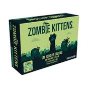 Jogo de Cartas Ilustradas - Exploding Kittens: Zombie Kittens - De 2 a 5 Jogadores - Galápagos