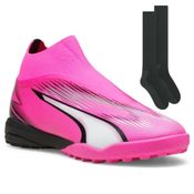Kit Chuteira Society Puma Ultra Match + Par de Meião