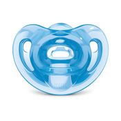 Kit 2 Chupetas Sensitive Soft 100% Silicone Azul- Nuk