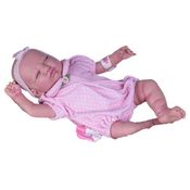 Boneca Bebê Reborn  - Classics - Rosa - Cotiplás