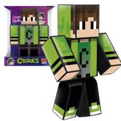 Boneco Minecraft Cadres Médio Youtuber Gamer 25cm