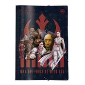 Pasta Aba Elástica Ofício Star Wars Jedi Chewbacca Documento