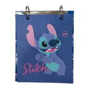 Mini Caderno Argolado Stitch Walt Disney Lilo Estudo Fichas