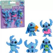 5 BONECOS DO STITCH COLECIONÁVEIS - 4 CM - DISNEY - SUNNY