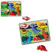 Quebra-Cabeça - Melissa & Doug - Sunny - Dinossauros - 7 Peças - Sunny