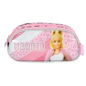 Estojo Escolar Luxcel Barbie Fashion Rosa