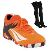Kit Chuteira Futsal Penalty RX Locker Y-3 Kids + Meião