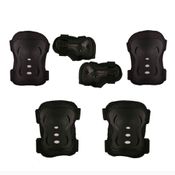 Kit de Proteção Infantil para Skate e Patins Preto (M) Bel