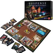 Jogo De Tabuleiro Suspense Clássico 3 a 6 Jogadores +7 Anos