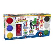 Conjunto De Massa De Modelar E Acessórios - Marvel - Spidey Amigos - Cotiplás