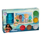 Conjunto De Massa De Modelar E Acessórios - Disney - Moana - Cotiplás
