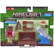 Marinheiro Zuri E Baiacu Minecraft - Mattel GTT53-JCN50