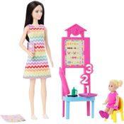 Professora Cabelos Escuro Barbie - Mattel JCR71-JCR77