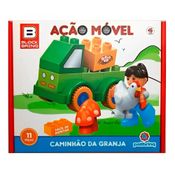 Caminhão Da Granja Block Brinq - Polibrinq BM012