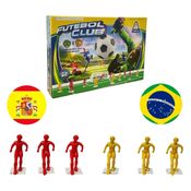 Jogo Futebol Club Seleções Brasil X Espanha Futebol Botao - Gulliver