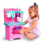 Cozinha Acqua Bubble Cardoso Toys Super Lava Louça Infantil Com Água De Verdade