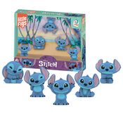 Dedoches Disney Stitch 5 Fantoches De Dedo Vinil Atóxico Crianças +3 Anos