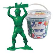 Balde De Soldadinhos Toy Story Com 100 Soldados De Plástico Original Disney