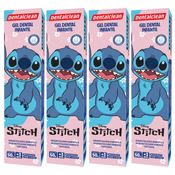 4X GEL DENTAL INFANTIL STITCH SABOR MORANGO 50G -DENTALCLEAN