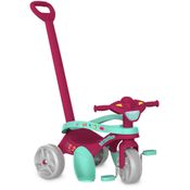 Triciclo Mototico Infantil Bandeirante Pedal Rosa 693