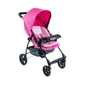 Carrinho de Bebê Romano Rosa - Galzerano