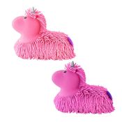 Unicórnio Mania Flofys Anti-Stress - Rosa - Dm Toys