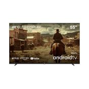 Smart TV Qled 55" 4K Multi Android 3HDMI 2USB - TL073MOUT [Reembalado] TL073MOUT