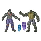 Conjunto de Bonecos Articulados - Disney - Marvel Game Verse - Avengers - Hulk e Abomination - Hasbro