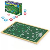 CAMPO FUTEBOL DE BOTÃO 60 X 91 CM ESTRELÃO + 2 JOGOS BOTÃO