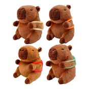 Pelúcia - Capivara - Mochilinha Frutas - Modelos Sortidos - 30cm - Semaan