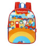 Mini Mochila De Costas Fisher Price Trenzinho Do Animais