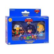 Brawl Stars - Pack com 3 Figuras - Multikids