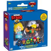 Brawl Stars - Pack com 2 Figuras - Multikids
