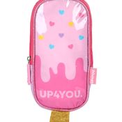 Estojo Escolar Luxcel Up4You Sorvete Pink