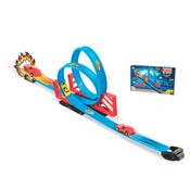 Hot Pista De Carrinho Duplo Looping Veloz Movido A Fricção
