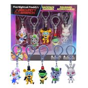 Five Nights at Freddy's Kit 5 Chaveiros Serie 1 Five Night at Freddy