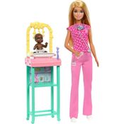 Barbie Profissões Conjunto Pediatra - Mattel