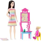 Barbie Profissões Conjunto Professora Morena - Mattel