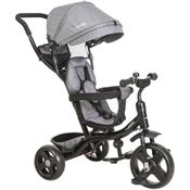 Triciclo Infantil Giratório Melange Grafite Kiddo